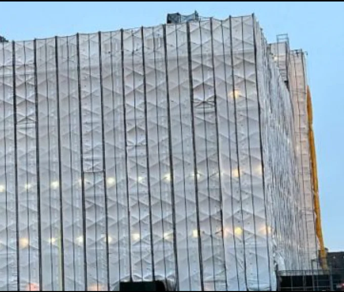 Construction & Scaffold Debris Netting